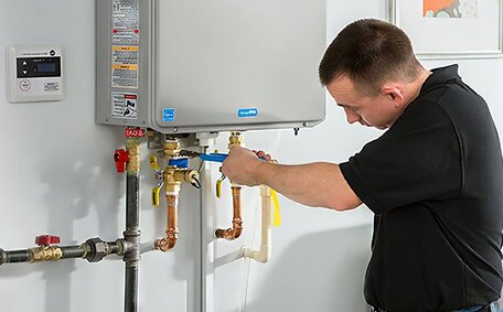 hot water system water filter?